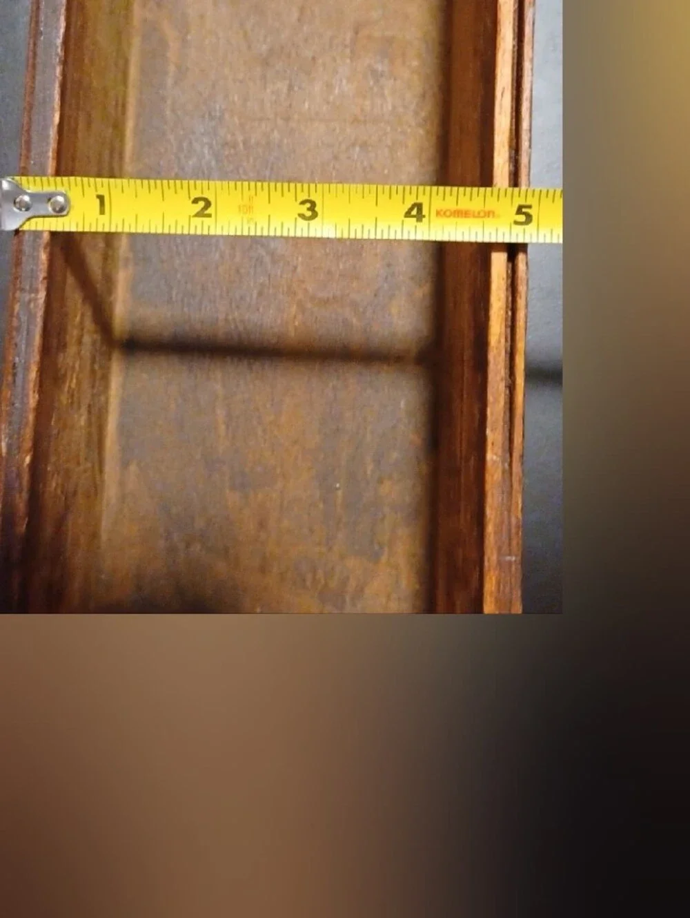 Vintage Wooden Drawer Organizer Repurposed Decorative Pull